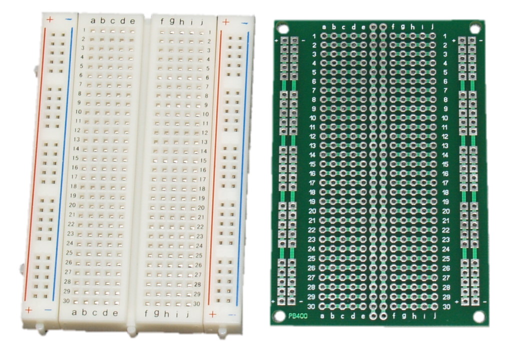 Breadboard Protoboard Combo Breadboard Protoboard Combo