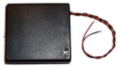 4AA Battery Holder W/Switch