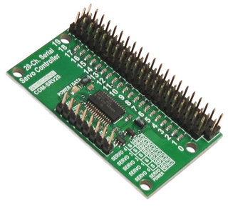 20-Channel Serial Servo Controller