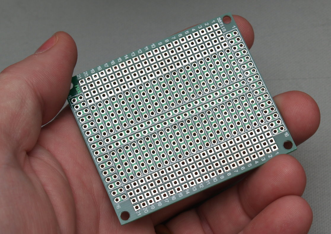 Prototyping Board, Double-Sided Grouped Pads 5-Pack