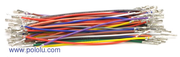 3" Precrimped Wire Female-Female (50)